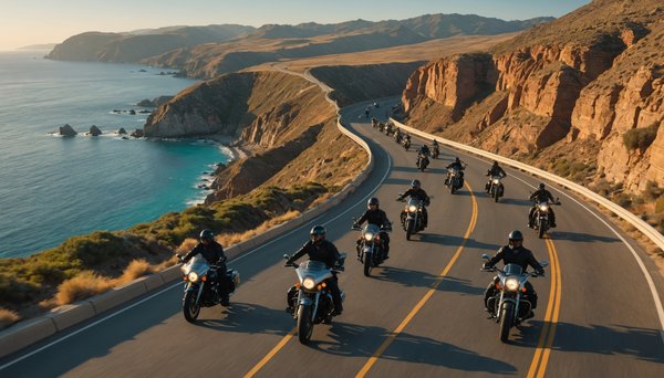 Les avantages de voyager en groupe en moto