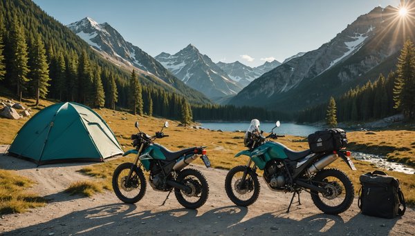 Quels sont les meilleurs itinéraires pour le Grand Bornand en camping en moto ?