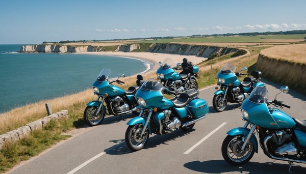 Quels sont les itinéraires et destinations pour des vacances à moto en Pays de la Loire et Vendée ?