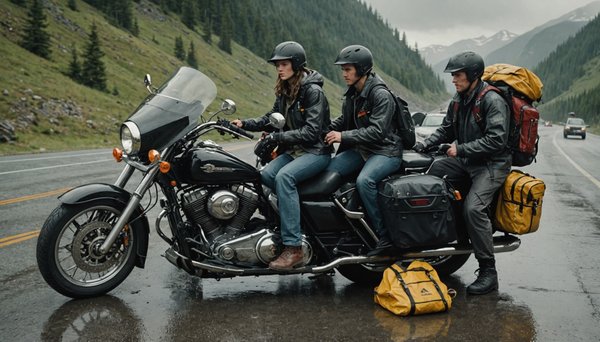 Les inconvénients des vacances en moto en famille